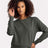 Next Level Women's Laguna Sueded Crewneck Sweatshirt - Next Level 9084 Heavy Metal XS Crewneck Sweatshirts