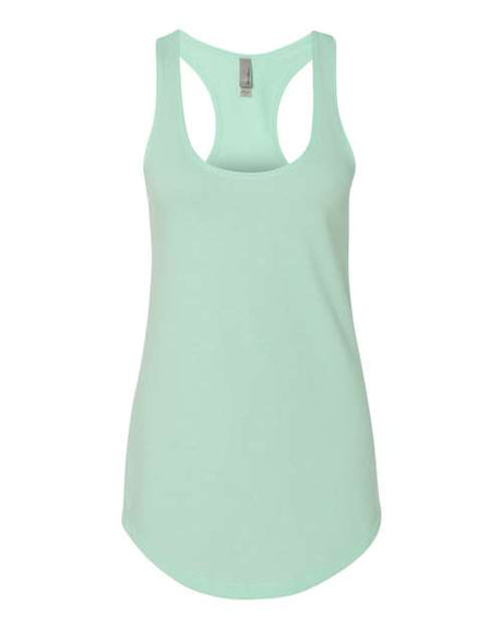 Next Level Women’s Lightweight French Terry Racerback Tank - Next Level 6933 Mint XS