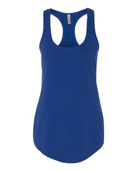 Next Level Women’s Lightweight French Terry Racerback Tank - Next Level 6933 Royal XS