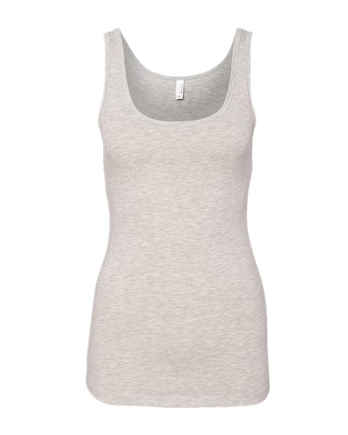 Next Level Women’s Spandex Jersey Tank - Next Level 3533 Light Heather Grey 2XL