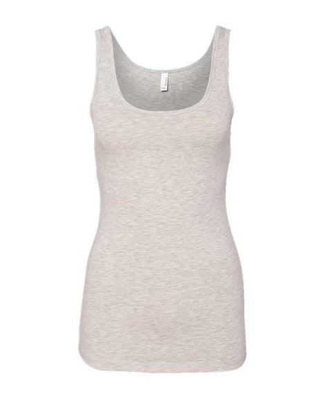 Next Level Women’s Spandex Jersey Tank - Next Level 3533 Light Heather Grey 2XL