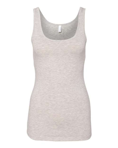 Next Level Women’s Spandex Jersey Tank - Next Level 3533 Light Heather Grey 2XL