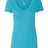 Next Level Women’s Triblend Deep V - Neck T-Shirt - Next Level 6740 Vintage Turquoise 2XL Short Sleeve T-Shirts
