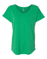Next Level Women’s Triblend Dolman T-Shirt - Next Level 6760 Envy XS Short Sleeve T-Shirts