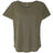 Next Level Women’s Triblend Dolman T-Shirt - Next Level 6760 Military Green XS Short Sleeve T-Shirts