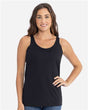 Next Level Women’s Triblend Racerback Tank - Next Level 6733 Black XS