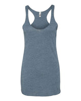 Next Level Women’s Triblend Racerback Tank - Next Level 6733 Indigo XS