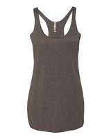 Next Level Women’s Triblend Racerback Tank - Next Level 6733 Macchiato XS