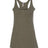 Next Level Women’s Triblend Racerback Tank - Next Level 6733 Military Green XS