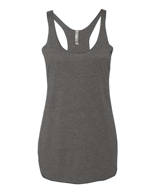 Next Level Women’s Triblend Racerback Tank - Next Level 6733 Premium Heather XS