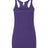 Next Level Women’s Triblend Racerback Tank - Next Level 6733 Purple Rush XS