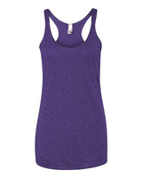 Next Level Women’s Triblend Racerback Tank - Next Level 6733 Purple Rush XS