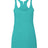 Next Level Women’s Triblend Racerback Tank - Next Level 6733 Tahiti Blue XS