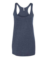 Next Level Women’s Triblend Racerback Tank - Next Level 6733 Vintage Navy XS