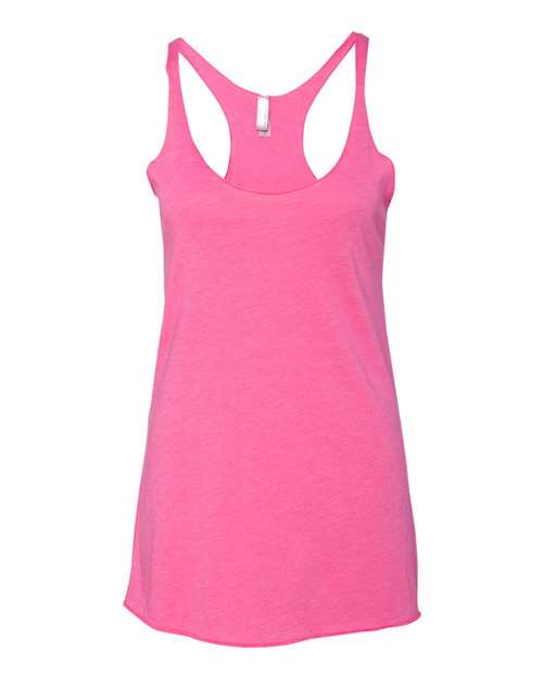 Next Level Women’s Triblend Racerback Tank - Next Level 6733 Vintage Pink XS