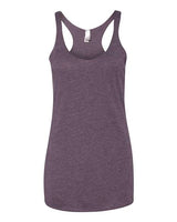 Next Level Women’s Triblend Racerback Tank - Next Level 6733 Vintage Purple XS