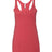 Next Level Women’s Triblend Racerback Tank - Next Level 6733 Vintage Red XS