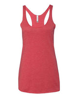 Next Level Women’s Triblend Racerback Tank - Next Level 6733 Vintage Red XS