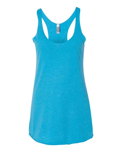 Next Level Women’s Triblend Racerback Tank - Next Level 6733 Vintage Turquoise XS