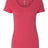 Next Level Women’s Triblend Scoop Neck T-Shirt - Next Level 6730 Vintage Shocking Pink S Short Sleeve T-Shirts