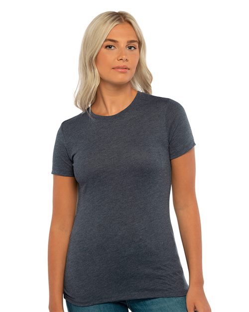 Next Level Women’s Triblend T-Shirt - Next Level 6710 Black S Short Sleeve T-Shirts