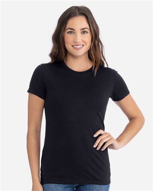 Next Level Women’s Triblend T-Shirt - Next Level 6710 Black S Short Sleeve T-Shirts