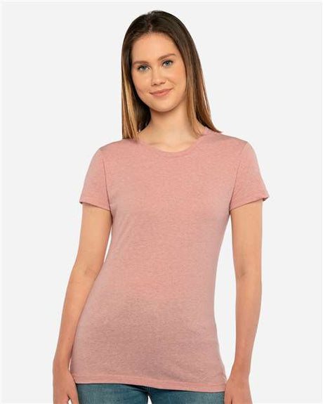 Next Level Women’s Triblend T-Shirt - Next Level 6710 Desert Pink S Short Sleeve T-Shirts