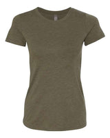 Next Level Women’s Triblend T-Shirt - Next Level 6710 Military Green M Short Sleeve T-Shirts