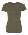 Next Level Women’s Triblend T-Shirt - Next Level 6710 Military Green M Short Sleeve T-Shirts