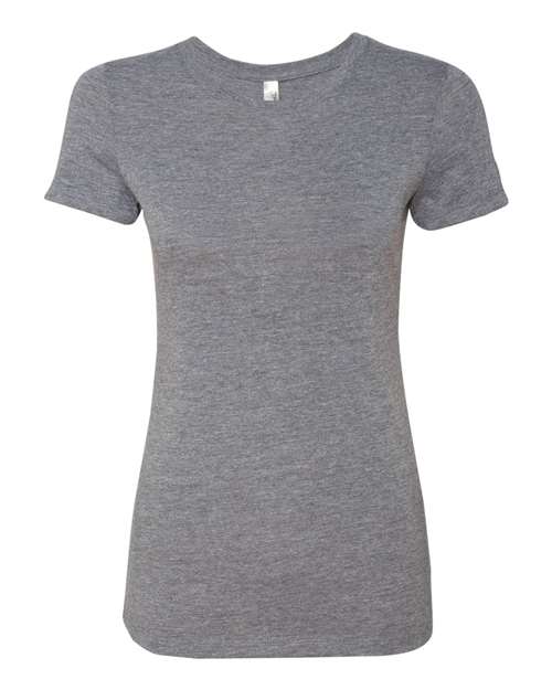 Next Level Women’s Triblend T-Shirt - Next Level 6710 Premium Heather S Short Sleeve T-Shirts