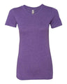 Next Level Women’s Triblend T-Shirt - Next Level 6710 Purple Rush S Short Sleeve T-Shirts