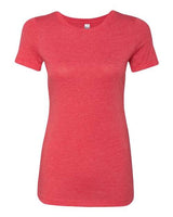 Next Level Women’s Triblend T-Shirt - Next Level 6710 Vintage Red S Short Sleeve T-Shirts
