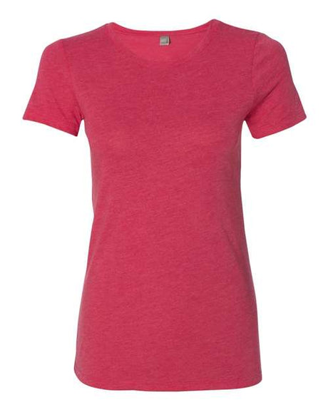 Next Level Women’s Triblend T-Shirt - Next Level 6710 Vintage Shocking Pink S Short Sleeve T-Shirts
