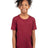 Next Level Youth Cotton T-Shirt - Next Level 3310 Cardinal XS Short Sleeve T-Shirts