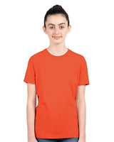 Next Level Youth Cotton T-Shirt - Next Level 3310 Classic Orange XS Short Sleeve T-Shirts