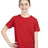 Next Level Youth Cotton T-Shirt - Next Level 3310 Red XS Short Sleeve T-Shirts