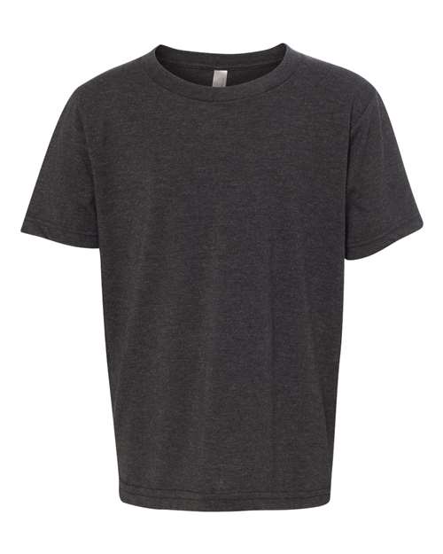 Next Level Youth CVC T-Shirt - Next Level 3312 Charcoal XS Short Sleeve T-Shirts