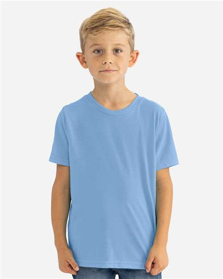 Next Level Youth CVC T-Shirt - Next Level 3312 Heather Columbia Blue XS Short Sleeve T-Shirts