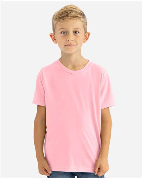 Next Level Youth CVC T-Shirt - Next Level 3312 Heather Light Pink XS Short Sleeve T-Shirts
