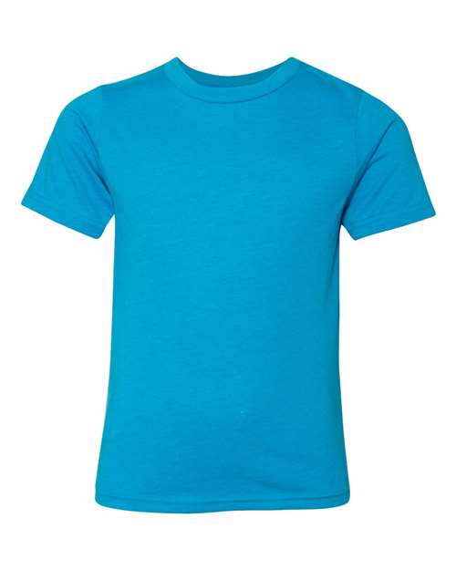 Next Level Youth CVC T-Shirt - Next Level 3312 Turquoise XS Short Sleeve T-Shirts