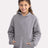 Next Level Youth Fleece Hoodie Sweatshirt - Next Level 9113 Heather Grey XS Sweatshirts