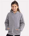 Next Level Youth Fleece Hoodie Sweatshirt - Next Level 9113 Heather Grey XS Sweatshirts