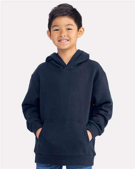 Next Level Youth Fleece Hoodie Sweatshirt - Next Level 9113 Midnight Navy XS Sweatshirts