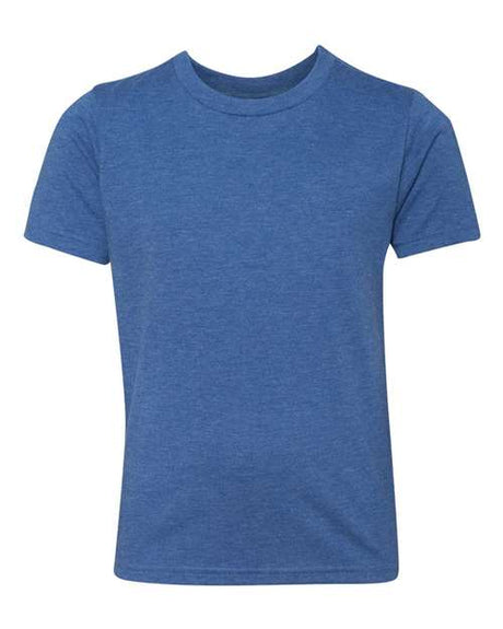 Next Level Youth Triblend T-Shirt - Next Level 6310 Vintage Royal XS Short Sleeve T-Shirts