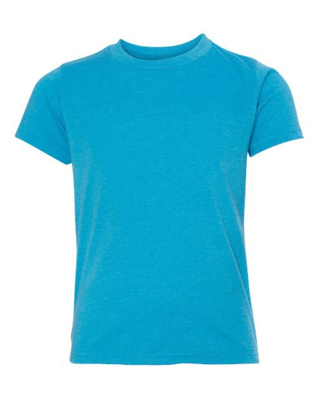 Next Level Youth Triblend T-Shirt - Next Level 6310 Vintage Turquoise XS Short Sleeve T-Shirts