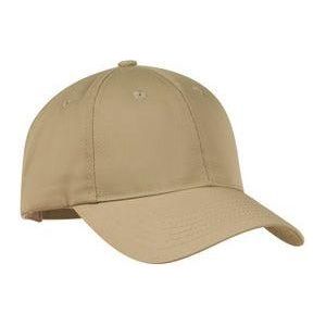 Nylon Twill Performance Cap Khaki Hats