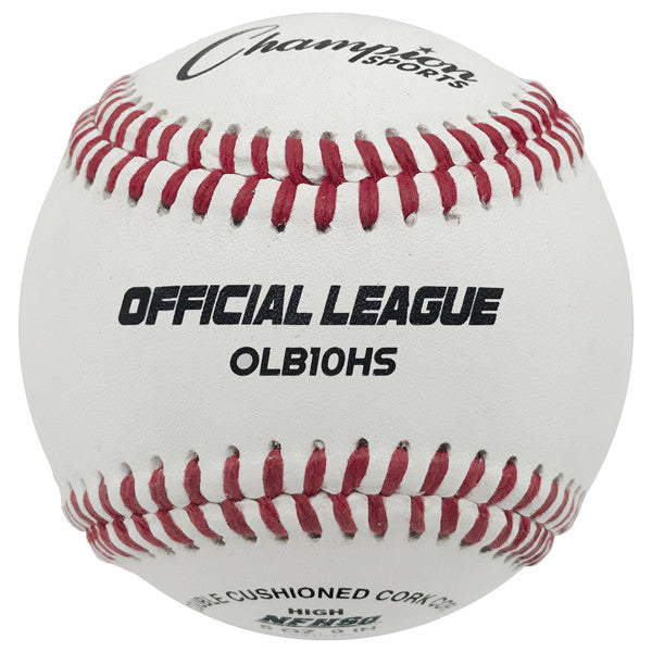 OFFICIAL LEAGUE PREMIUM BASEBALLS NOCSAE/SEI CERTIFIED