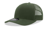Decky 6 Panel Mid Profile Structured Cotton Blend Trucker | Decky 6021