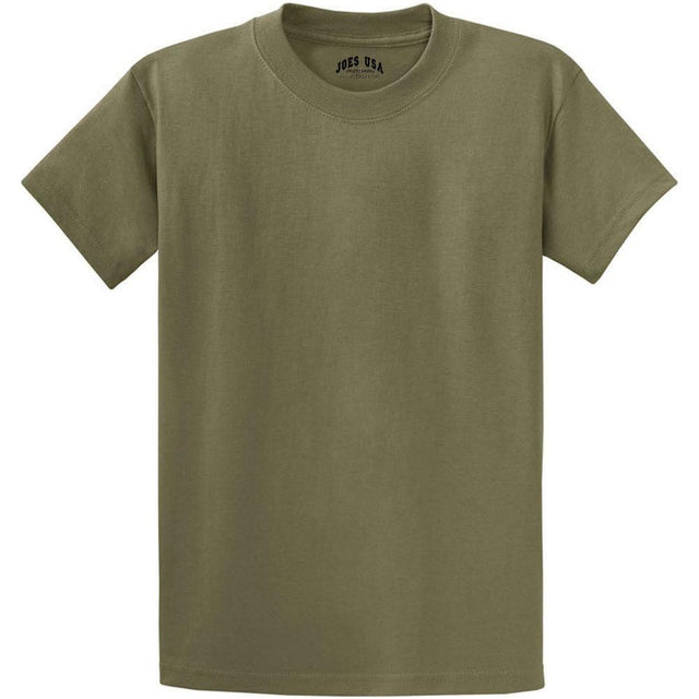 Joe's USA Tall Heavyweight 6.1-ounce, 100% cotton T-Shirts in 50 Colors. Sizes LT-4XLT-Olive Tall Joe's USA Olive Large Tall
