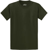 Joe's USA Mens Heavyweight Wholesale 6.1-ounce, 100% Cotton T-Shirt - Olive - JUSA T-Shirts Joe's USA Olive S